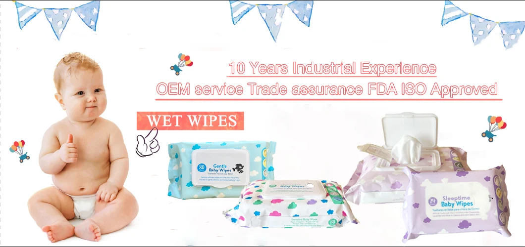 Low Price Baby Water Wipe Manufacturers Custom Household Wet Baby Wipes