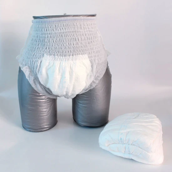 Pantalon à couches jetables en coton pour adultes, pour personnes âgées, Surface confortable, séchage rapide, unisexe, pour incontinence