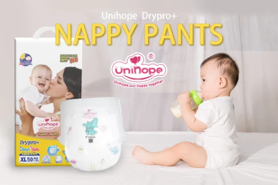 OEM bon marché couches jetables pour bébé pantalons pour bébé Pull UPS fabricant Unihope Chichi Baby Kiddilove Encaier Mijuku Nanu Huggie Molfix Sleepy Bb Kitty Mello